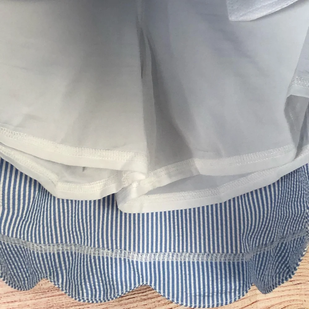 Vineyard Vines seersucker skort